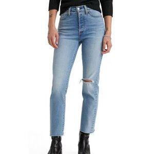 Levi’s Wedgie Straight ankle sz 24